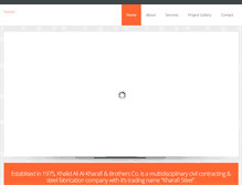 Tablet Screenshot of khalidkharafi.com